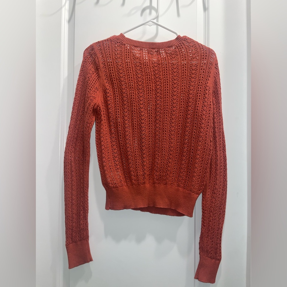 Outerknown organic cotton sweater orange - Picture 2 of 4
